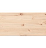 VidaXL Tafelbladen 2 st rechthoekig 90x45x2,5 cm massief grenenhout