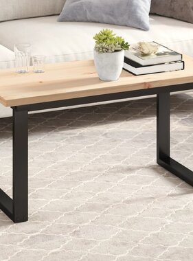 VidaXL Tafelblad rechthoekig 90x40x2,5 cm massief grenenhout