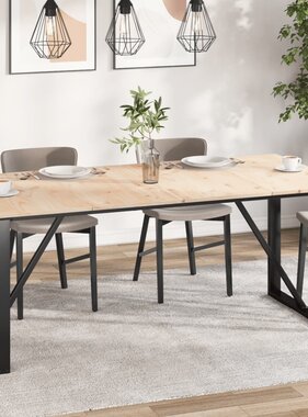 VidaXL Tafelbladen 4 st rechthoekig 90x45x1,7 cm massief grenenhout