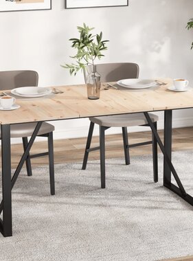 VidaXL Tafelbladen 3 st rechthoekig 80x47x1,7 cm massief grenenhout