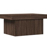 VidaXL Salontafel 100x55x40 cm bewerkt hout bruin eikenkleur