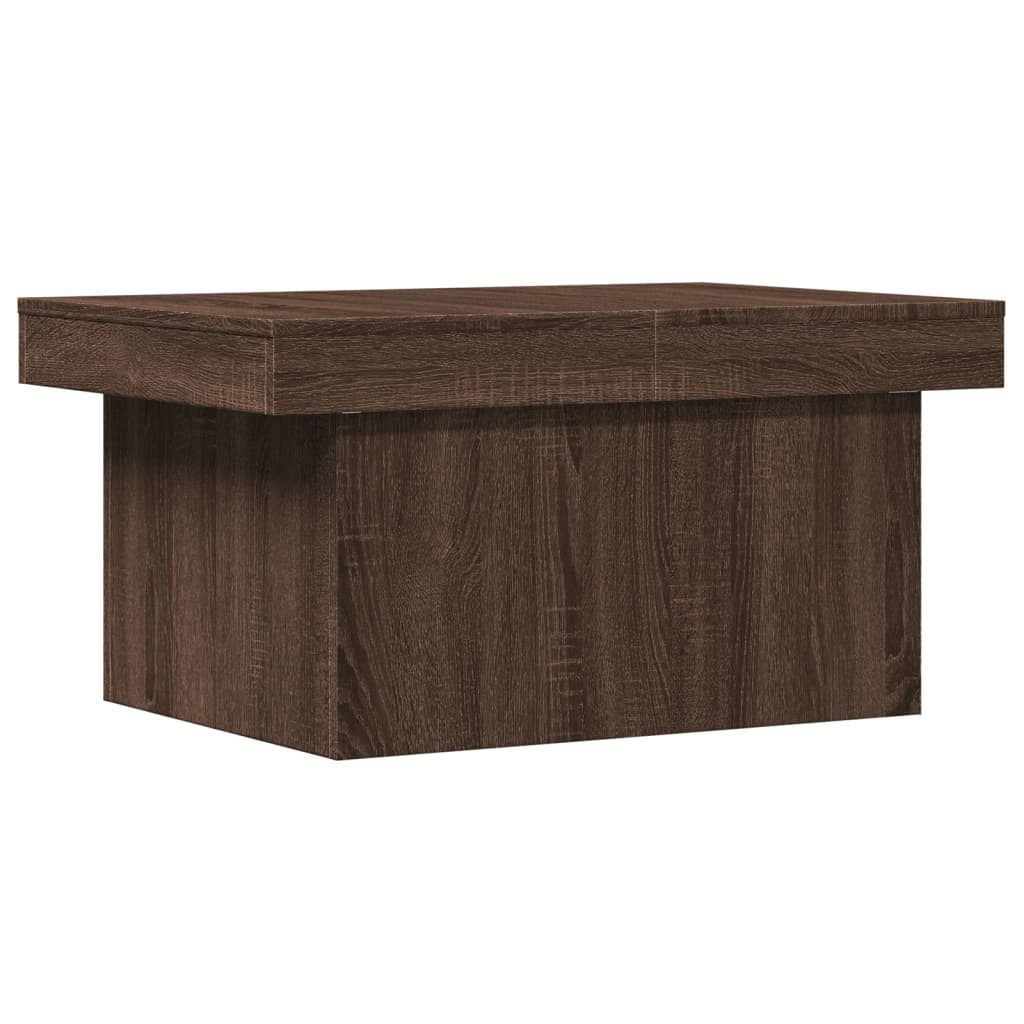 VidaXL Salontafel 100x55x40 cm bewerkt hout bruin eikenkleur
