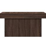 VidaXL Salontafel 100x55x40 cm bewerkt hout bruin eikenkleur