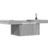 VidaXL Salontafel 100x55x40 cm bewerkt hout grijs sonoma eikenkleurig