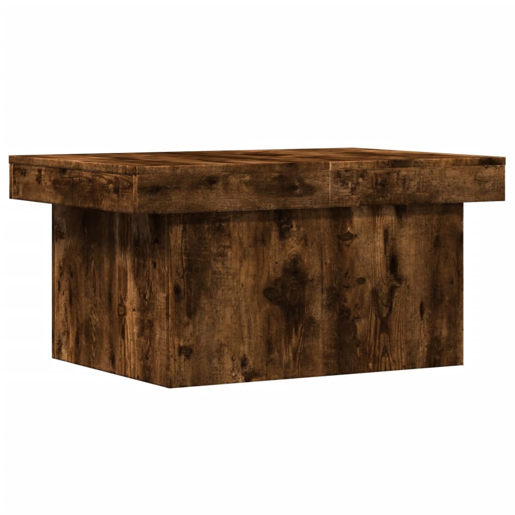 VidaXL Salontafel 100x55x40 cm bewerkt hout gerookt eikenkleurig