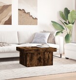 VidaXL Salontafel 100x55x40 cm bewerkt hout gerookt eikenkleurig