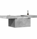 VidaXL Salontafel 100x55x40 cm bewerkt hout betongrijs