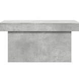 VidaXL Salontafel 100x55x40 cm bewerkt hout betongrijs