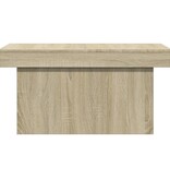 VidaXL Salontafel 100x55x40 cm bewerkt hout sonoma eikenkleurig