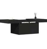 VidaXL Salontafel 100x55x40 cm bewerkt hout zwart