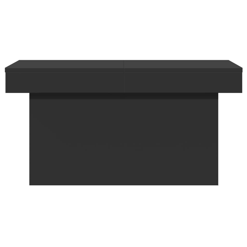 VidaXL Salontafel 100x55x40 cm bewerkt hout zwart