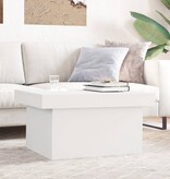 VidaXL Salontafel 100x55x40 cm bewerkt hout wit