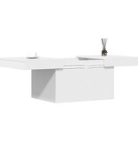 VidaXL Salontafel 100x55x40 cm bewerkt hout wit