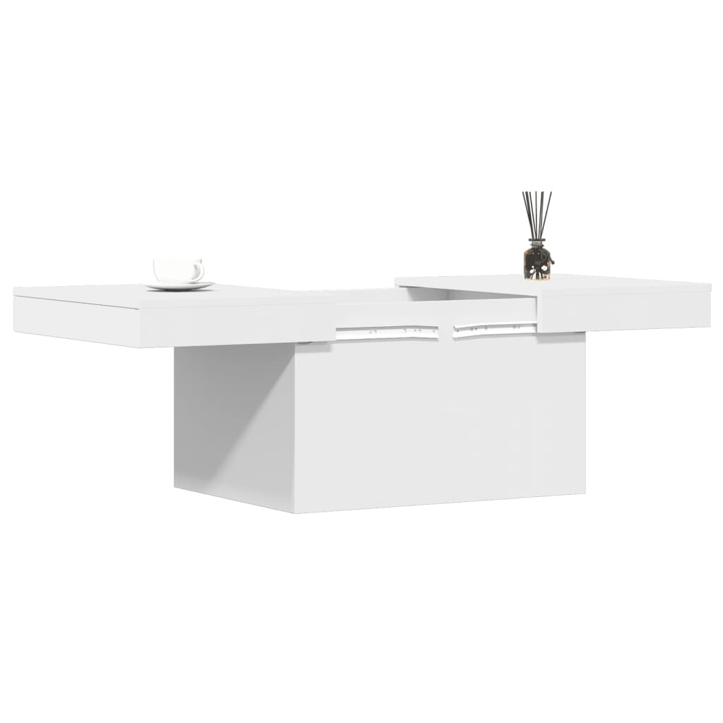 VidaXL Salontafel 100x55x40 cm bewerkt hout wit