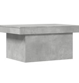 VidaXL Salontafel 80x55x40 cm bewerkt hout betongrijs