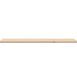 VidaXL Tafelblad rechthoekig 110x40x1,7 cm massief grenenhout