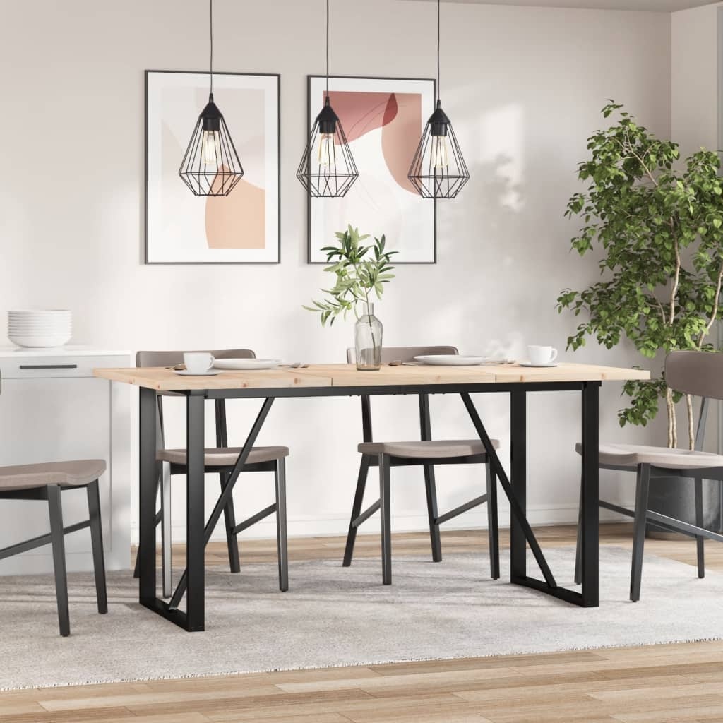 VidaXL Tafelbladen 3 st rechthoekig 80x53x2,5 cm massief grenenhout