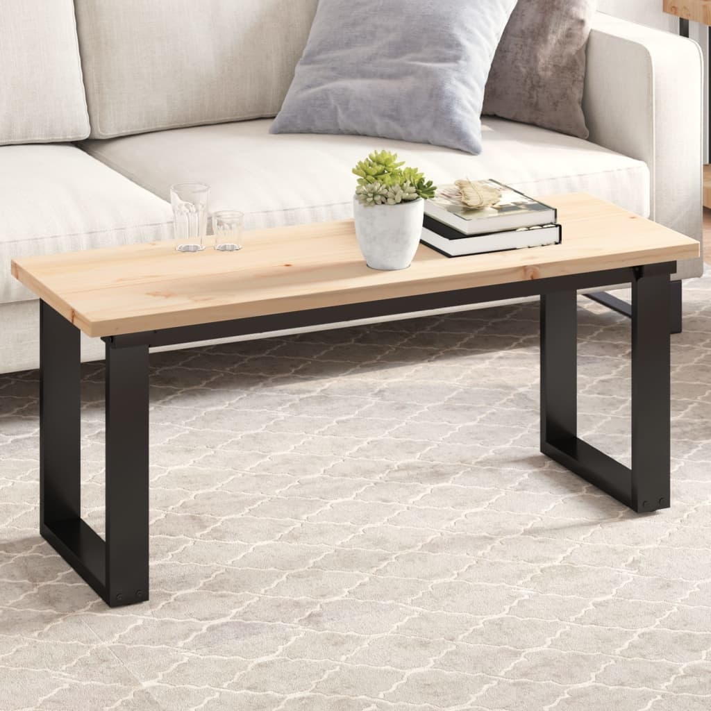 VidaXL Tafelblad rechthoekig 110x40x2,5 cm massief grenenhout