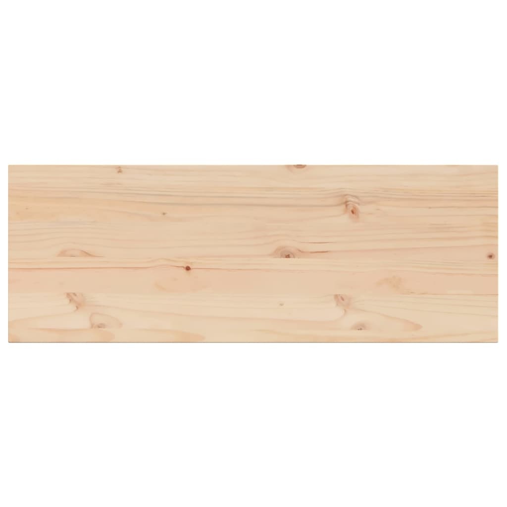 VidaXL Tafelblad rechthoekig 110x40x2,5 cm massief grenenhout