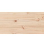 VidaXL Tafelbladen 2 st rechthoekig 70x35x1,7 cm massief grenenhout