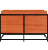 VidaXL Plantenbak 80x40x50 cm massief grenenhout wasbruin