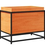 VidaXL Plantenbak 60x40x50 cm massief grenenhout wasbruin