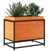 VidaXL Plantenbak 60x40x50 cm massief grenenhout wasbruin