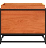 VidaXL Plantenbak 60x40x50 cm massief grenenhout wasbruin