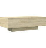 VidaXL Salontafel 100x49,5x31 cm bewerkt hout sonoma eikenkleurig