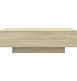 VidaXL Salontafel 100x49,5x31 cm bewerkt hout sonoma eikenkleurig