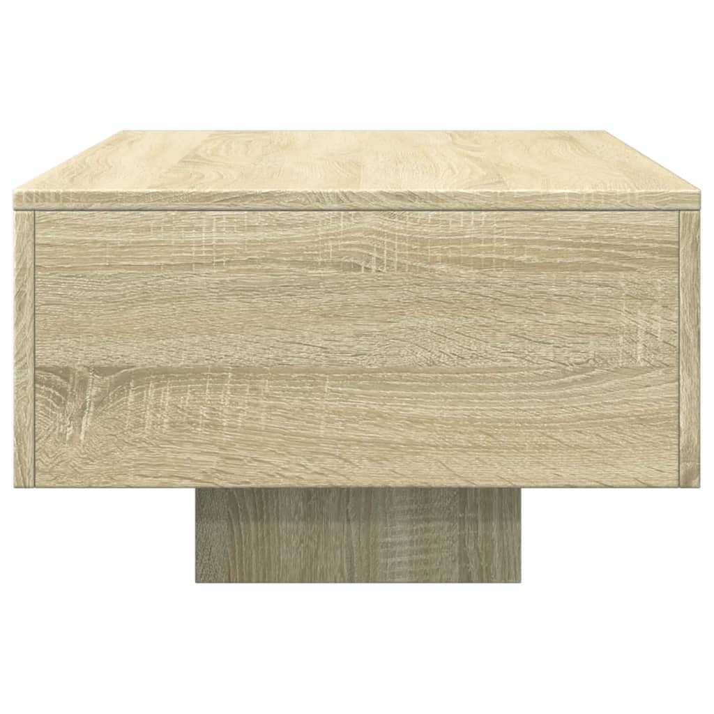 VidaXL Salontafel 100x49,5x31 cm bewerkt hout sonoma eikenkleurig