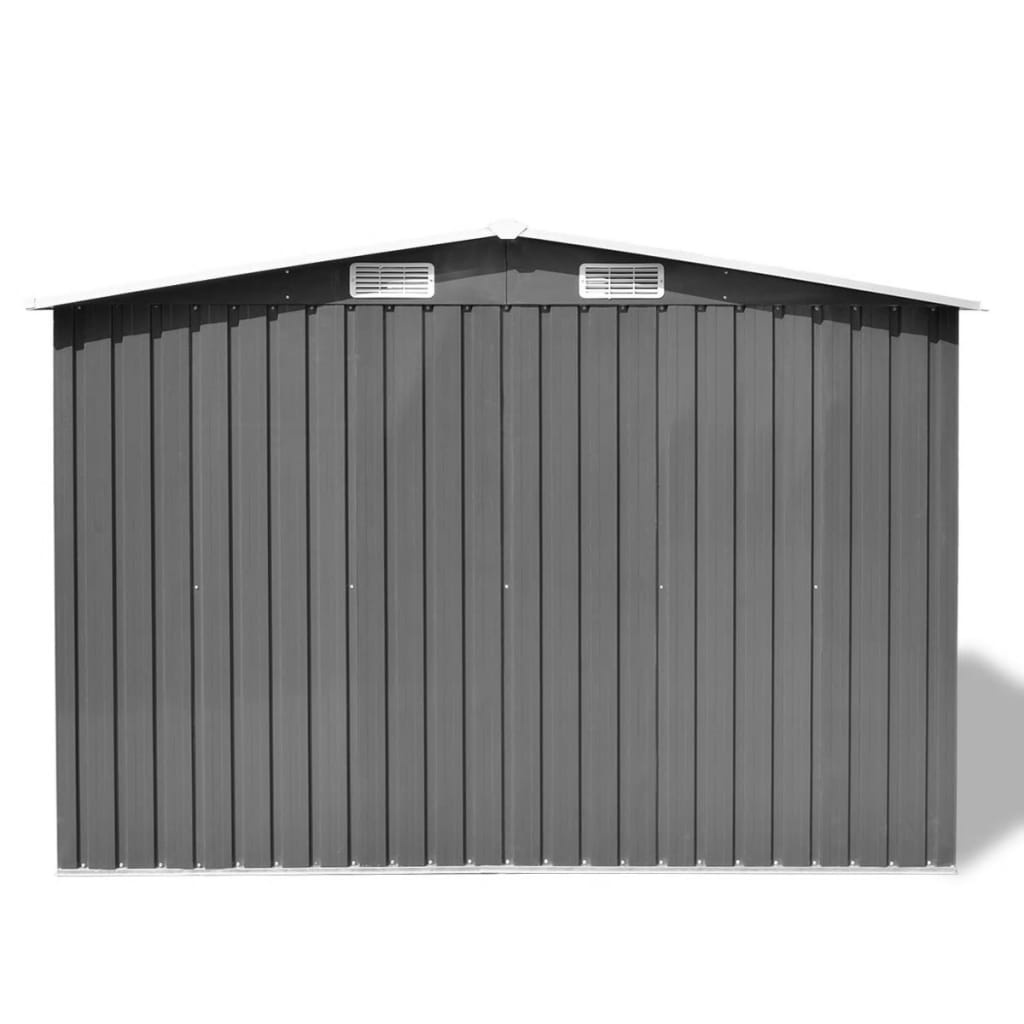 VidaXL Tuinberging 257x205x178 cm metaal grijs