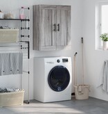 VidaXL Wandkast 69,5x34x90 cm bewerkt hout grijs sonoma eikenkleurig