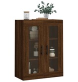 VidaXL Hangkast 69,5x34x90 cm bruin eikenkleur