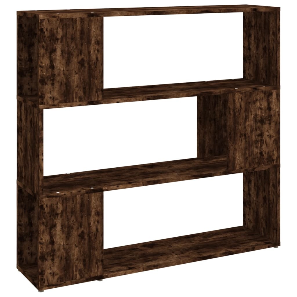 VidaXL Boekenkast/kamerscherm 100x24x94 cm gerookt eikenkleurig