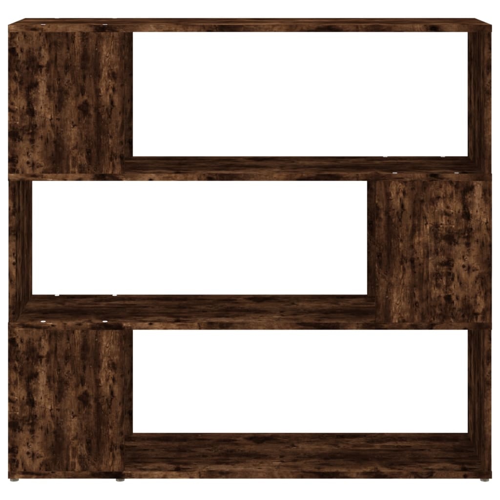VidaXL Boekenkast/kamerscherm 100x24x94 cm gerookt eikenkleurig