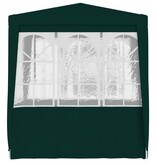 VidaXL Partytent met zijwanden professioneel 90 g/m² 2x2 m groen