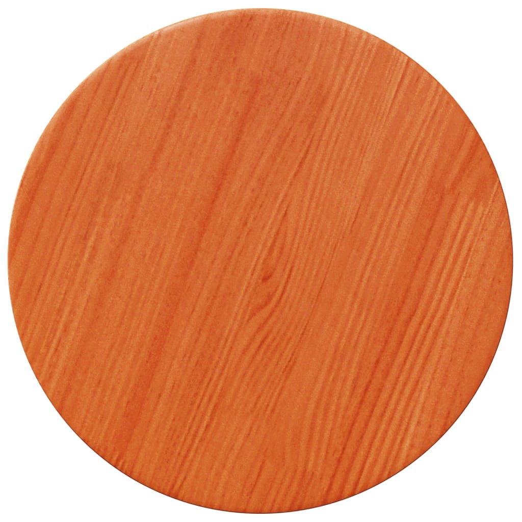 VidaXL Tafelblad rond Ø30x2,5 cm massief grenenhout wasbruin