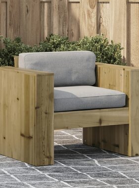 VidaXL Tuinbank 79x60x62 cm geïmpregneerd grenenhout