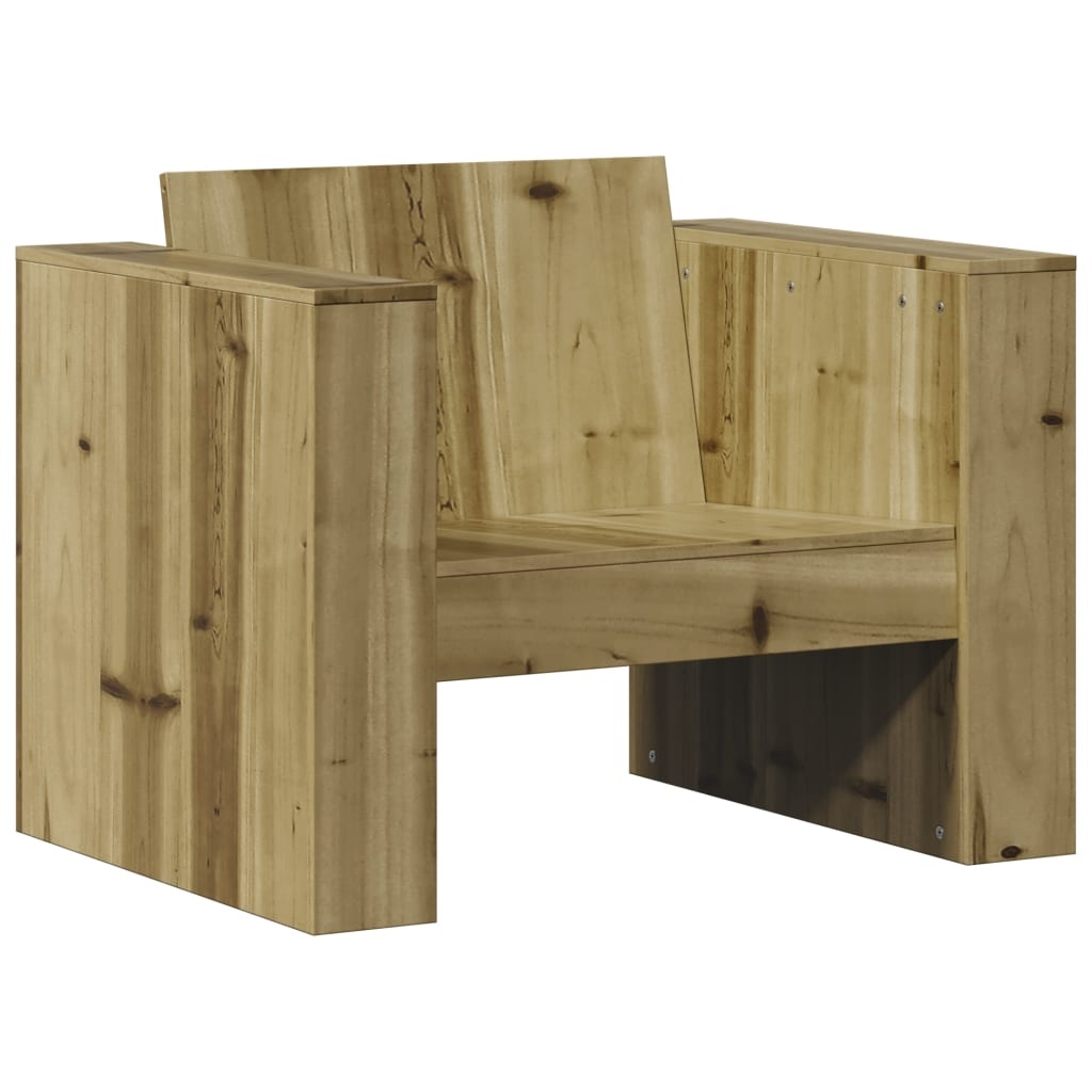 VidaXL Tuinbank 79x60x62 cm geïmpregneerd grenenhout