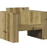 VidaXL Tuinbank 79x60x62 cm geïmpregneerd grenenhout