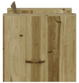 VidaXL Tuinbank 79x60x62 cm geïmpregneerd grenenhout