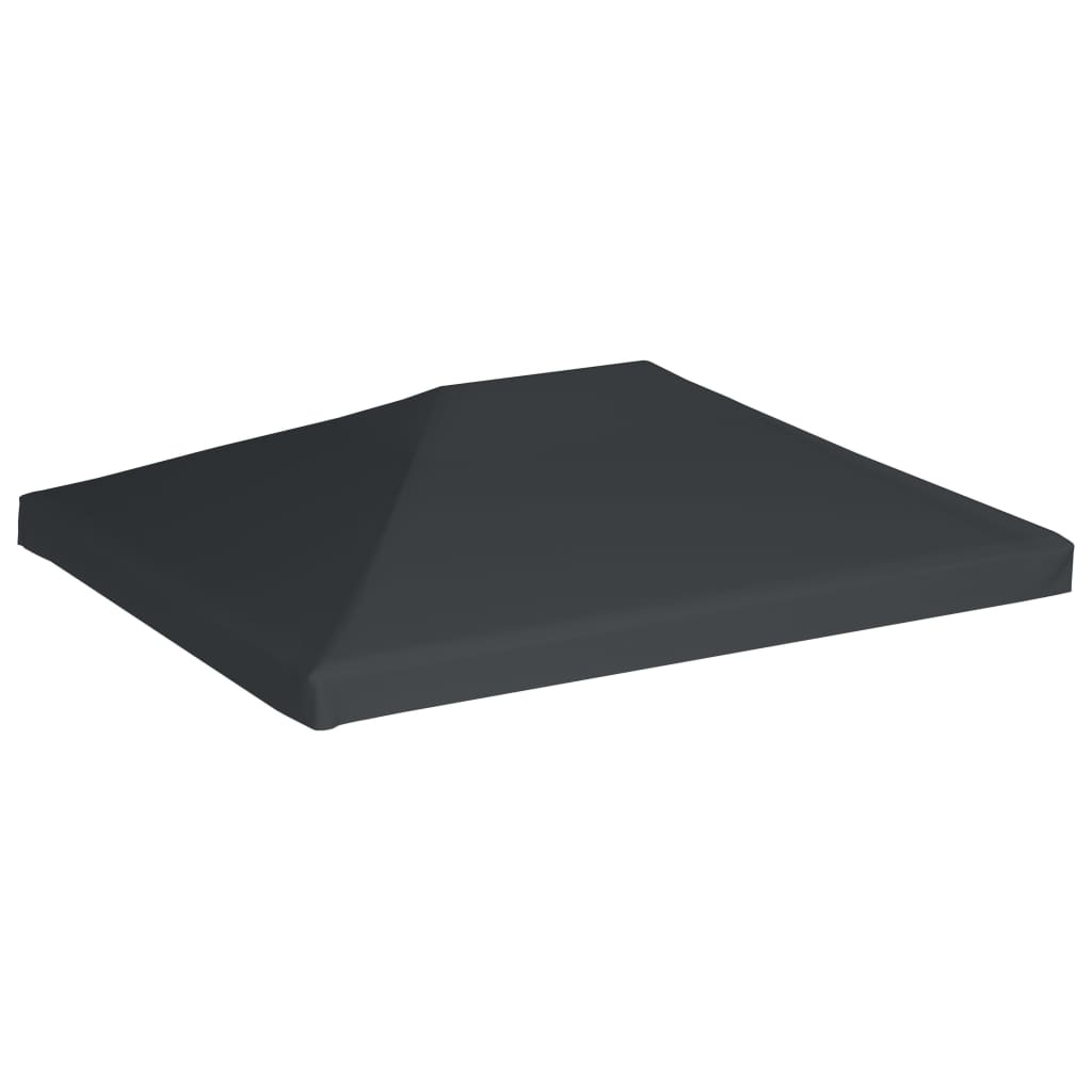 VidaXL Prieeldak 310 g/m² 4x3 m grijs