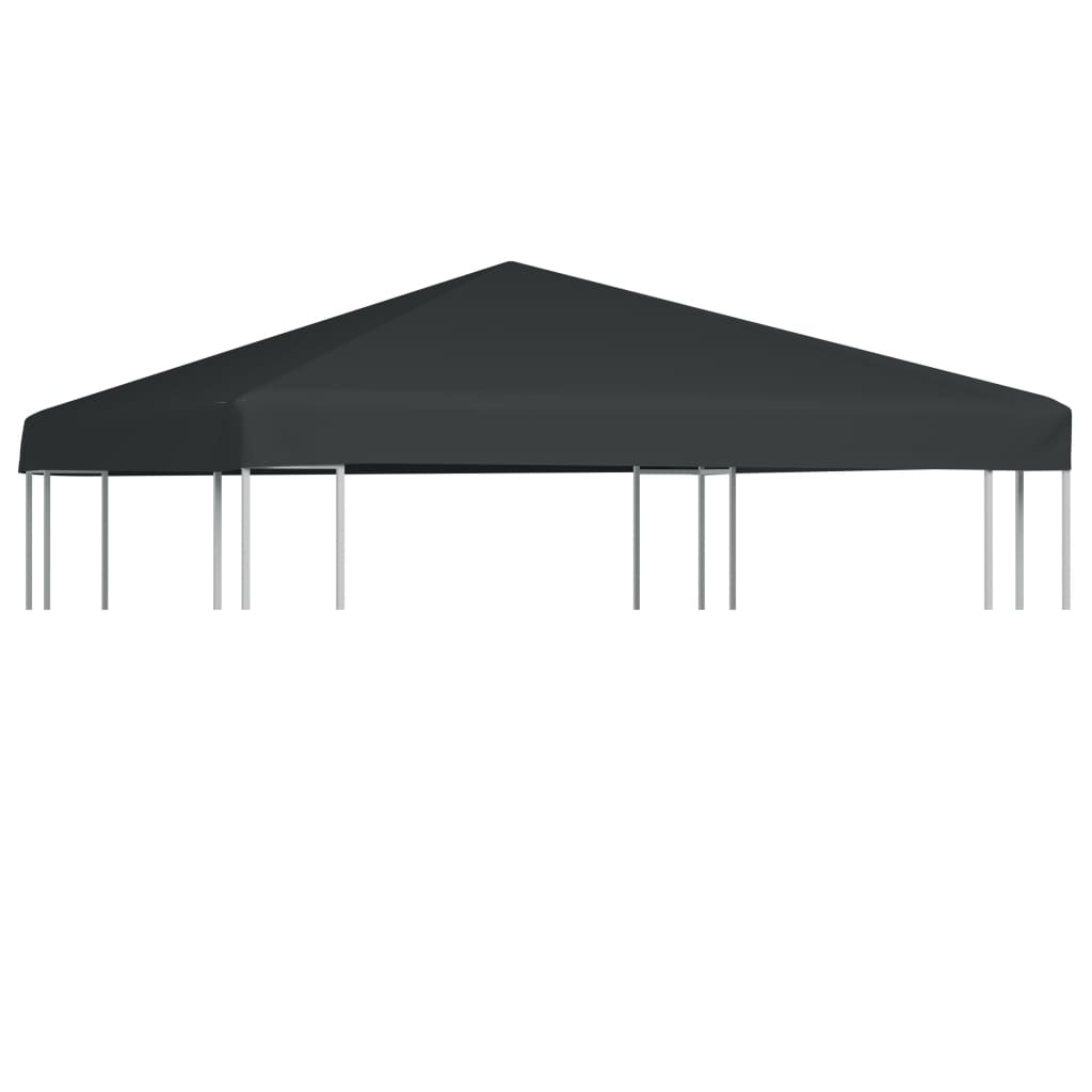 VidaXL Prieeldak 310 g/m² 3x3 m grijs