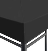 VidaXL Prieeldak 310 g/m² 3x3 m grijs