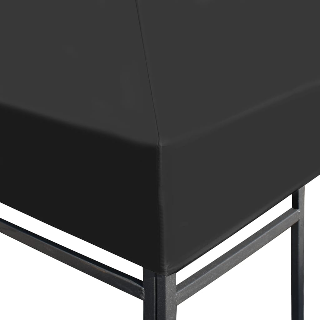 VidaXL Prieeldak 310 g/m² 3x3 m grijs