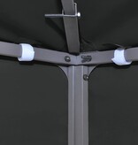 VidaXL Prieeldak 310 g/m² 3x3 m grijs