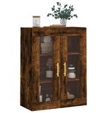 VidaXL Hangkast 69,5x34x90 cm gerookt eikenkleurig