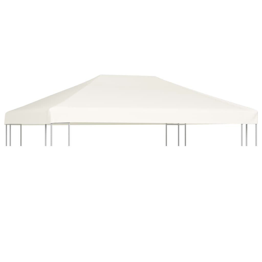 VidaXL Prieeldak 310 g/m² 4x3 m crèmewit