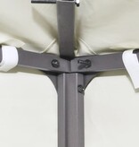 VidaXL Prieeldak 310 g/m² 4x3 m crèmewit